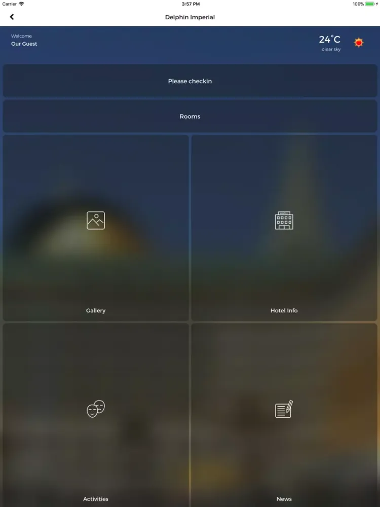Delphin Hotels Resorts iPad  Screenshots