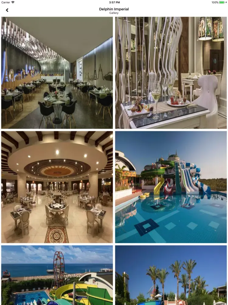 Delphin Hotels Resorts iPad  Screenshots