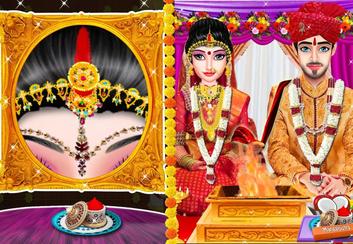 Gorgeous Indian Wedding Beauty Screenshots