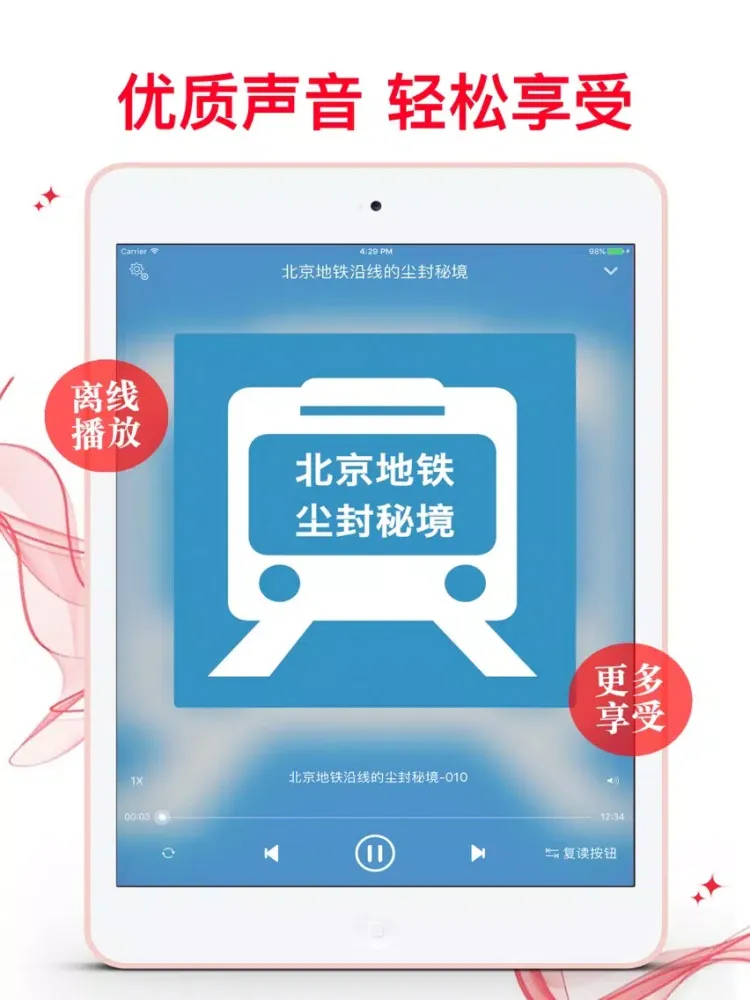 【火】北京地鐵沿線的75個塵封秘境[有聲] iPad  Screenshots