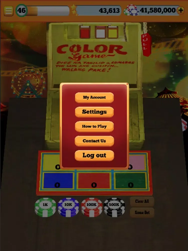 Pinoy Color Game iPad 應用截圖
