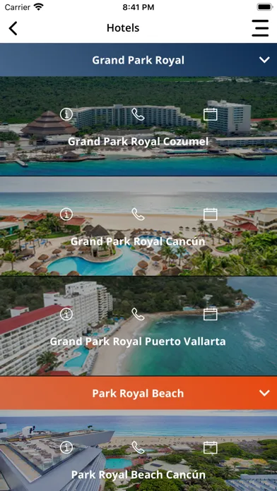 ภาพหน้าจอของ Park Royal Hotels & Resorts