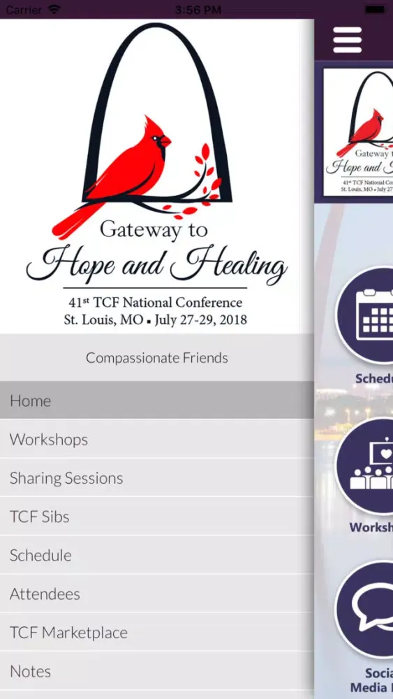 Capturas de pantalla de TCF National Conference
