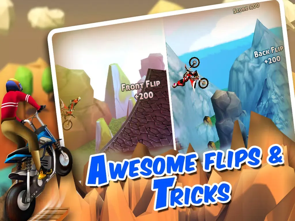 Скриншоты Action Bike Stunt Rider Racing - Real Test Driving Game iPad 