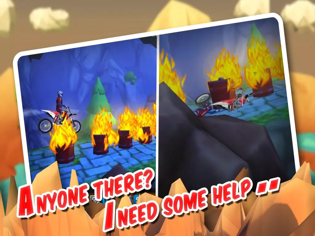 Скриншоты Action Bike Stunt Rider Racing - Real Test Driving Game iPad 