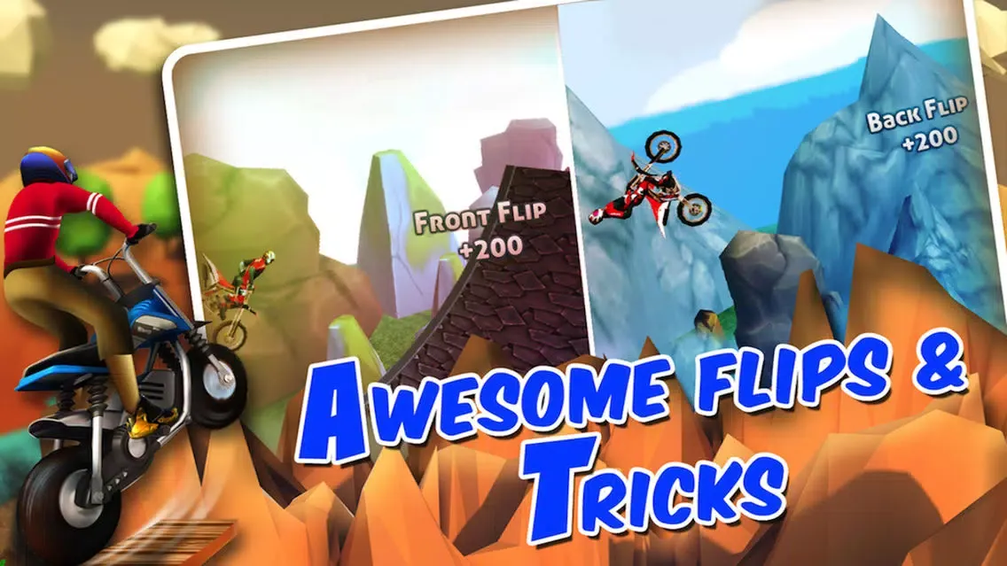 Скриншоты Action Bike Stunt Rider Racing - Real Test Driving Game