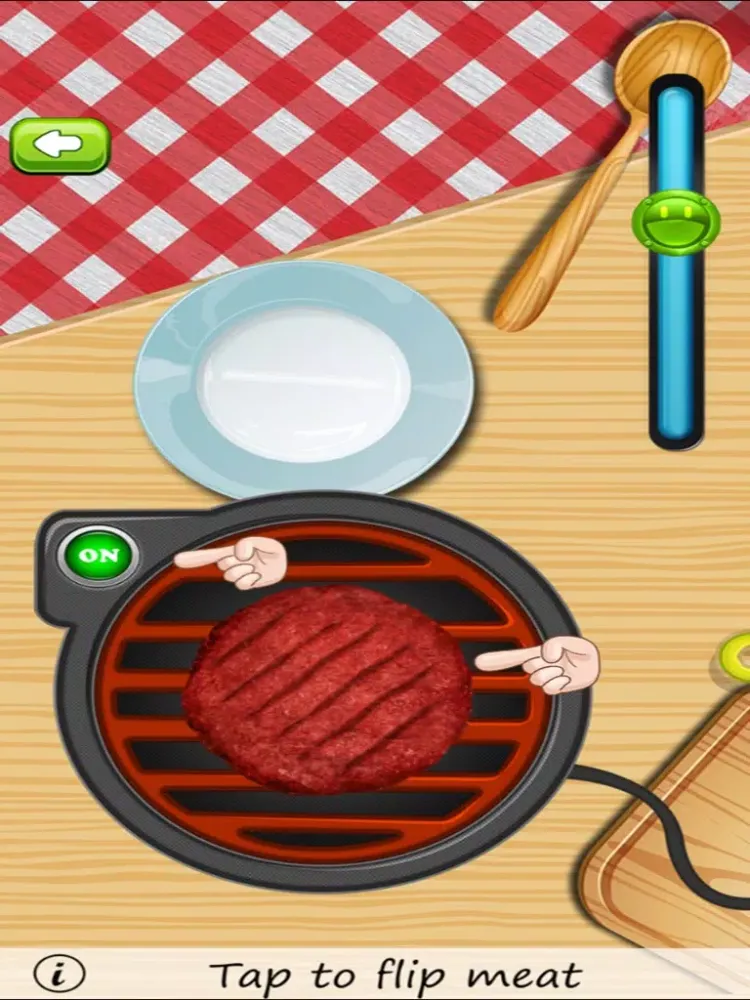 Awesome Burger Shop Fast Food Barbeque Maker - Cooking games iPad  स्क्रीनशॉट
