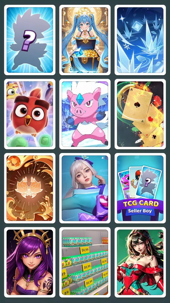 Captures d'écran de TCG Card Shop Delivery Game