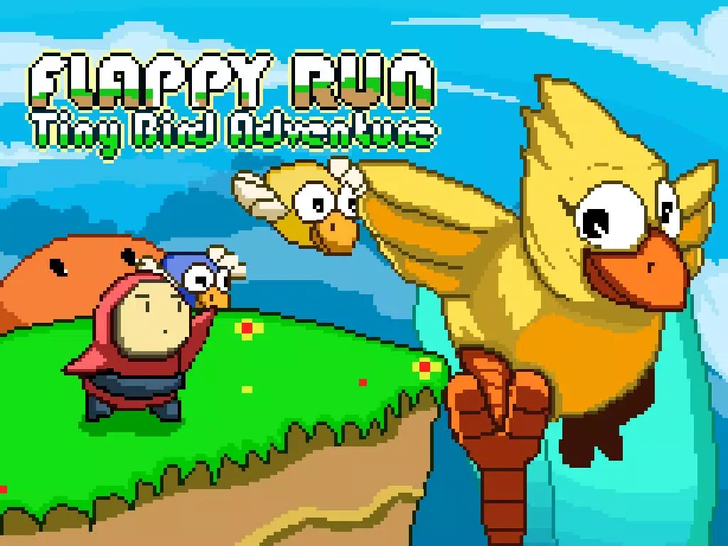 Tangkapan skrin Flappy Run - Impossible Tiny Jump-y Bird Adventure Racing Multiplayer Free by Top Crazy Games iPad 