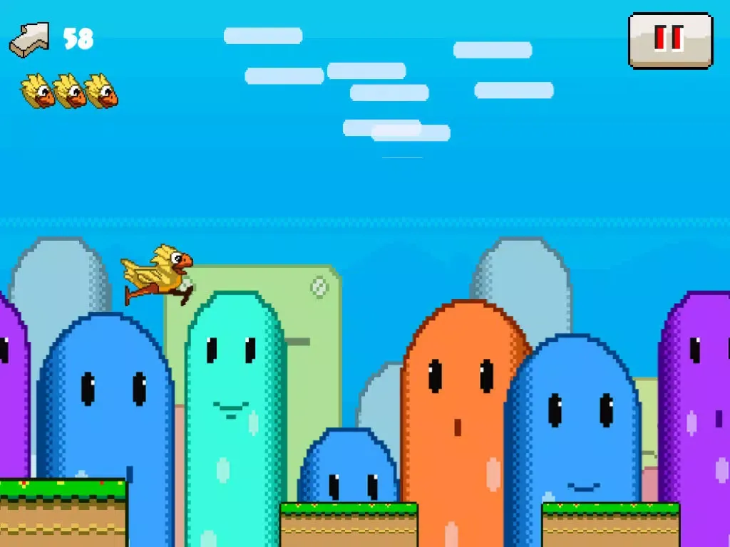 Tangkapan skrin Flappy Run - Impossible Tiny Jump-y Bird Adventure Racing Multiplayer Free by Top Crazy Games iPad 