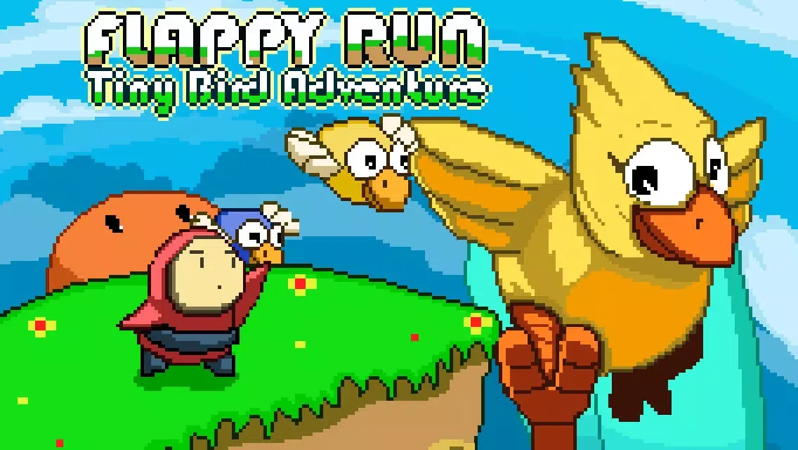 Tangkapan skrin Flappy Run - Impossible Tiny Jump-y Bird Adventure Racing Multiplayer Free by Top Crazy Games