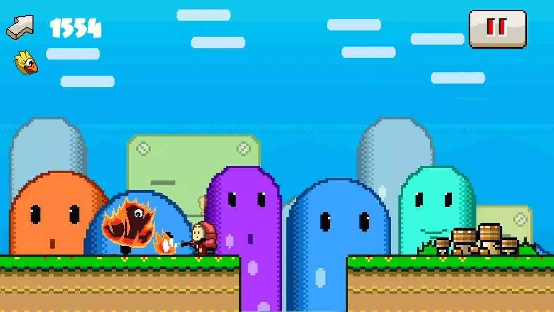 Tangkapan skrin Flappy Run - Impossible Tiny Jump-y Bird Adventure Racing Multiplayer Free by Top Crazy Games