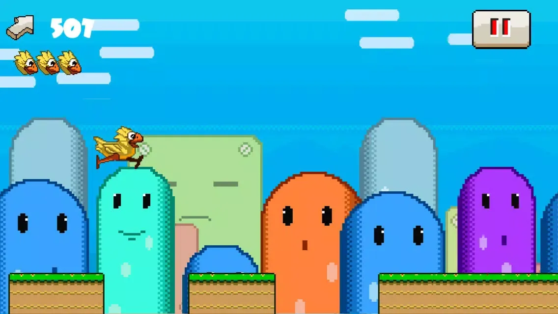 Tangkapan skrin Flappy Run - Impossible Tiny Jump-y Bird Adventure Racing Multiplayer Free by Top Crazy Games