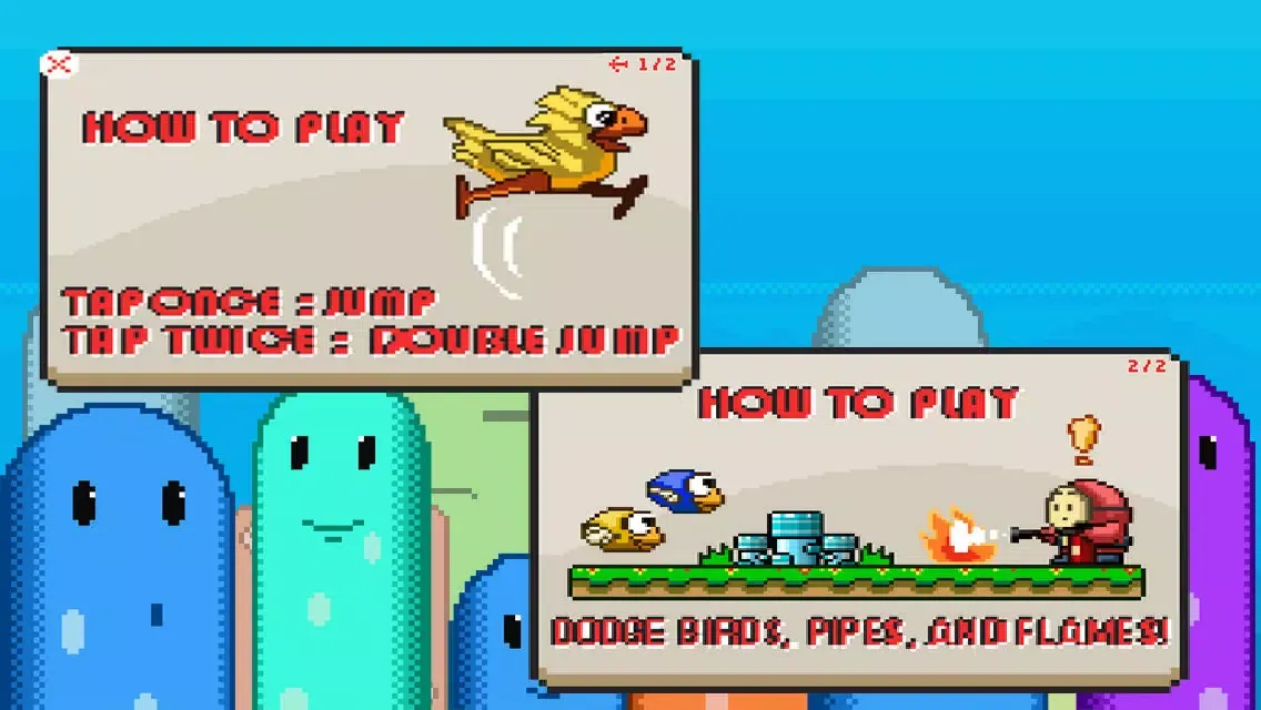 Tangkapan skrin Flappy Run - Impossible Tiny Jump-y Bird Adventure Racing Multiplayer Free by Top Crazy Games