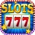 `Lucky Gold Rich Las Vegas Casino Coin Jackpot 777 Slots - Slot Machine with Blackjack, Solitaire, Bonus Prize Wheel