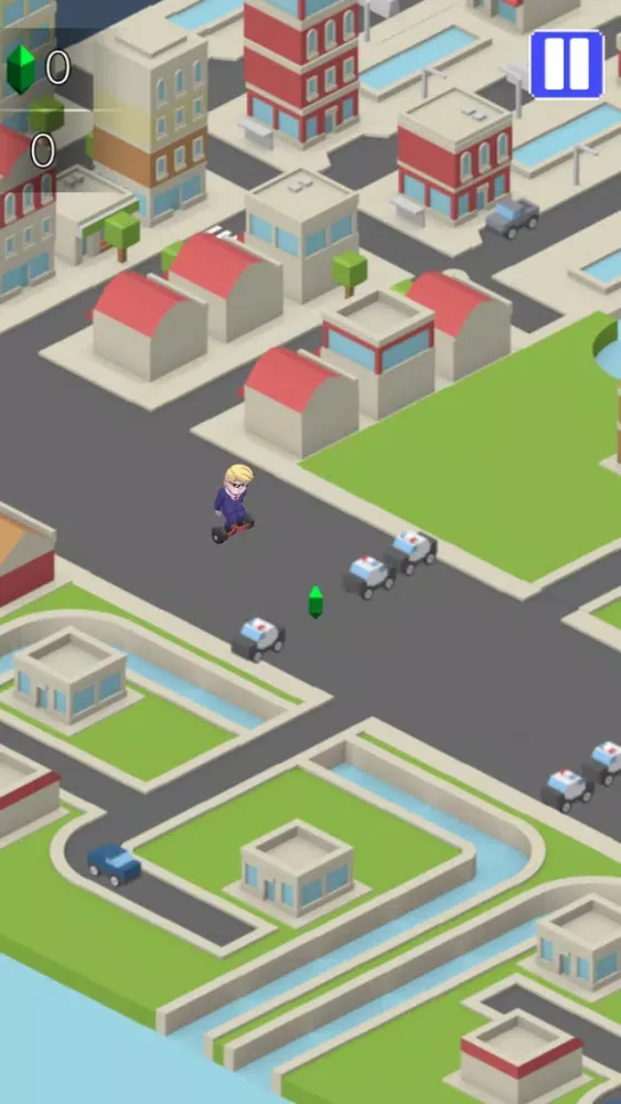 Screenshot di Trump Hoverboard Sim - Mannequin Race Challenge