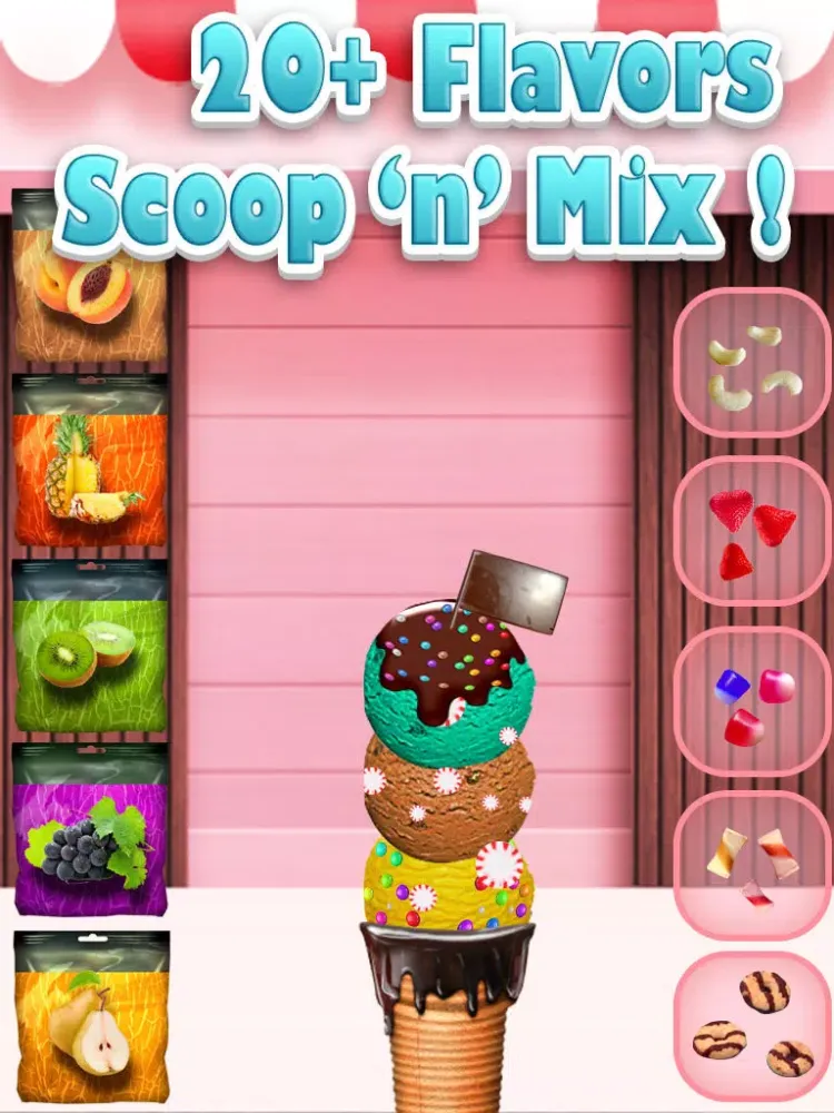 `Awesome Ice Cream Maker - Frozen Food Dessert Free iPad  Ekran Görüntüleri
