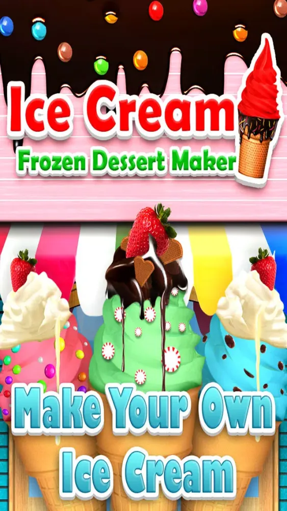 `Awesome Ice Cream Maker - Frozen Food Dessert Free Ekran Görüntüleri