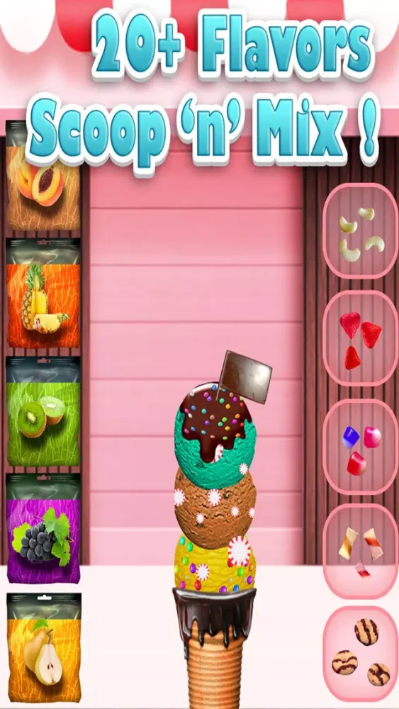 `Awesome Ice Cream Maker - Frozen Food Dessert Free Ekran Görüntüleri