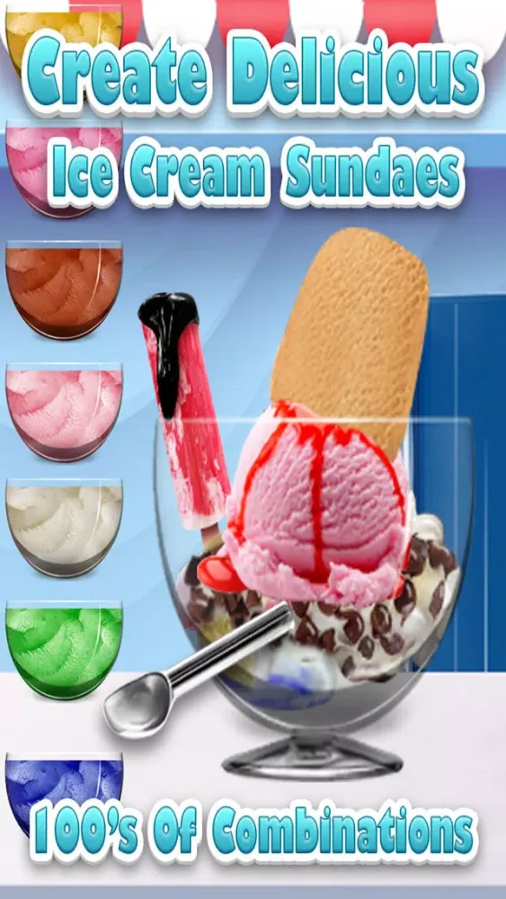 `Awesome Ice Cream Maker - Frozen Food Dessert Free Ekran Görüntüleri