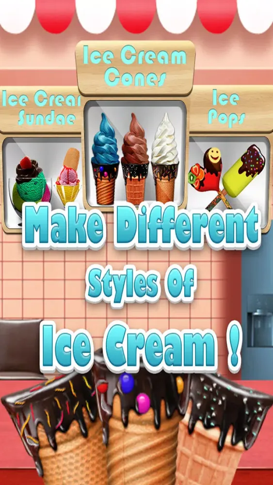 `Awesome Ice Cream Maker - Frozen Food Dessert Free Ekran Görüntüleri