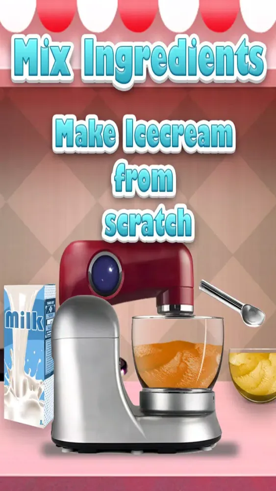 `Awesome Ice Cream Maker - Frozen Food Dessert Free Ekran Görüntüleri