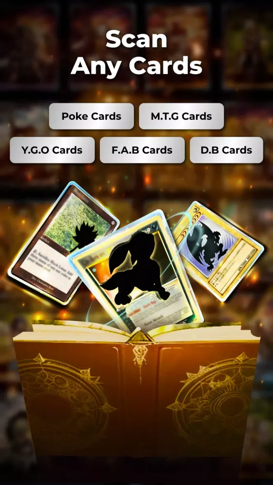 Capturas de tela do TCG Card Scanner - MTG Value