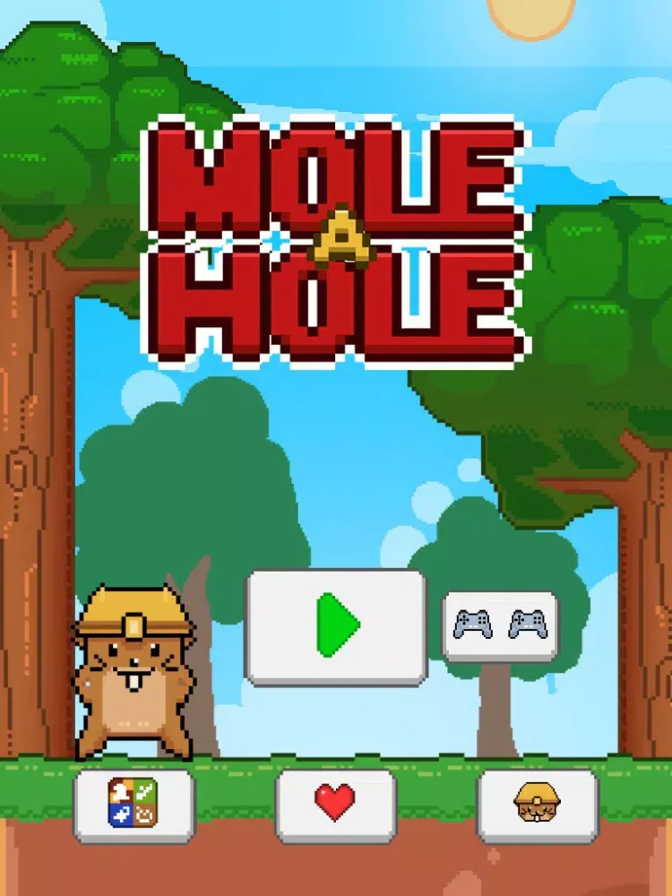 Capturas de tela do ``Action Mole a Hole FREE GAME iPad 