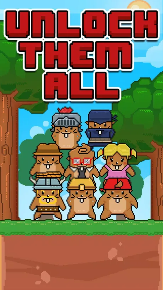 Capturas de tela do ``Action Mole a Hole FREE GAME