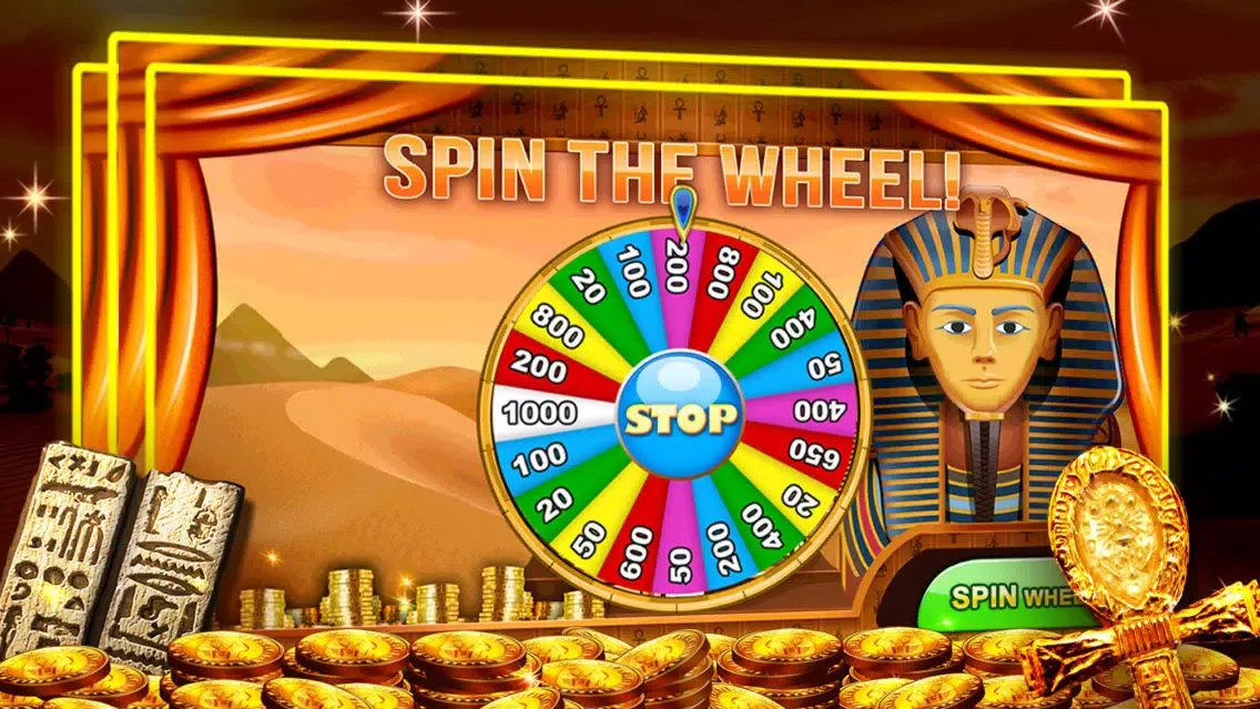 A Pharaoh's Gold Las Vegas Progressive Casino Slots スクリーンショット