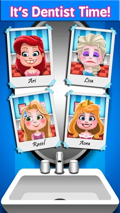 Capturas de tela do Dentist Princess Teeth Care