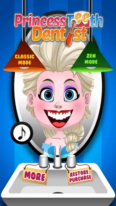 Capturas de tela do Dentist Princess Teeth Care