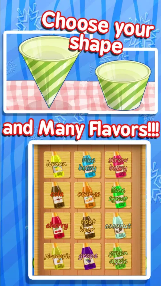 صور Awesome Snow Cone Frozen Ice Food Dessert Maker