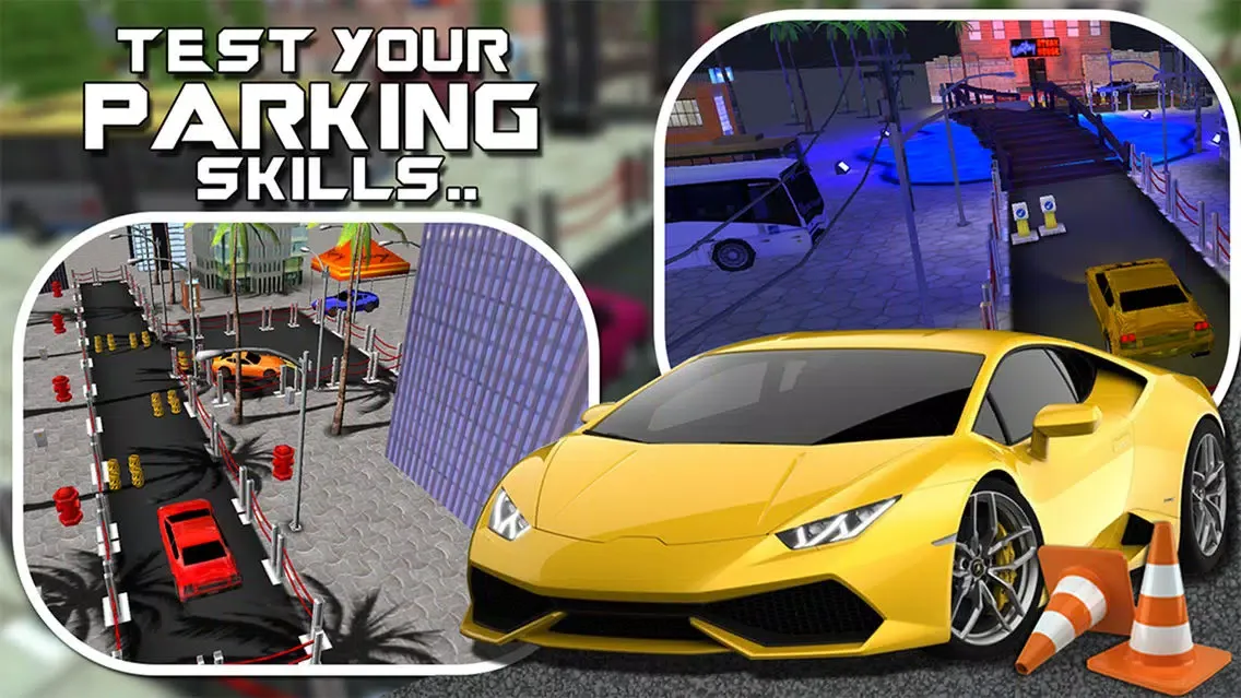 صور ``Car Parking Games Sports Steer Driving Impossible Challenge