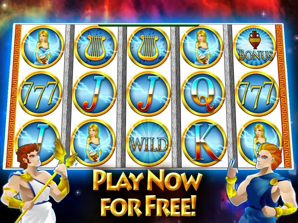Zrzuty ekranu Ace Slots of Titan Greek God Casino Free iPad 