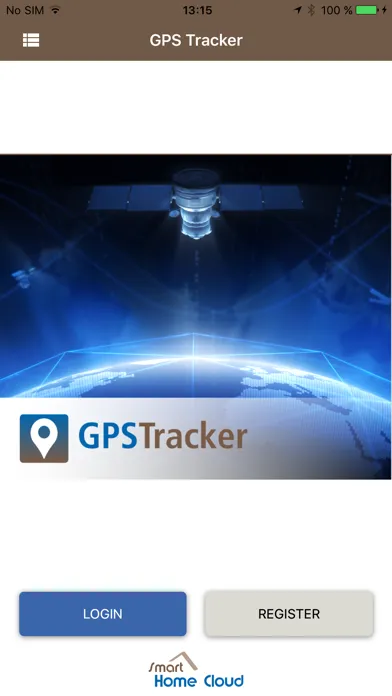 Ảnh chụp màn hình của supra GPS Tracker