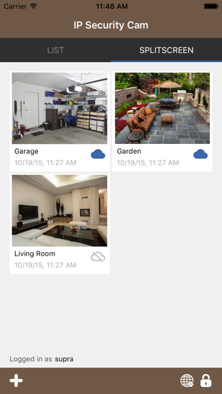 supra IP Security Cam Screenshots