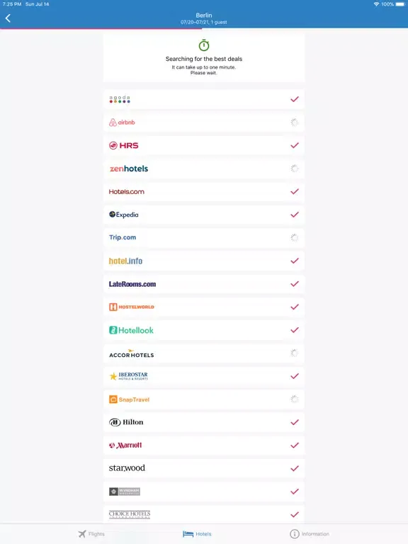 Book Travel Trips iPad  سکرین شاٹس