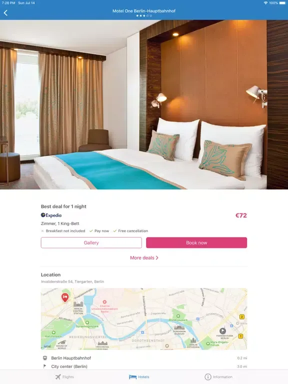 Book Travel Trips iPad  سکرین شاٹس