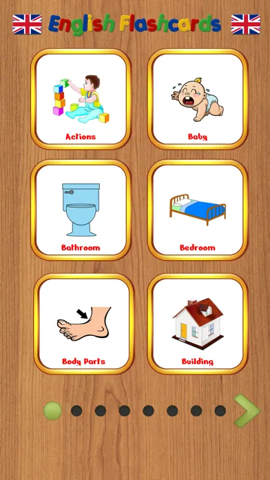 Ảnh chụp màn hình của English Words Vocabulary