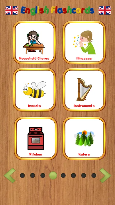 Ảnh chụp màn hình của English Words Vocabulary