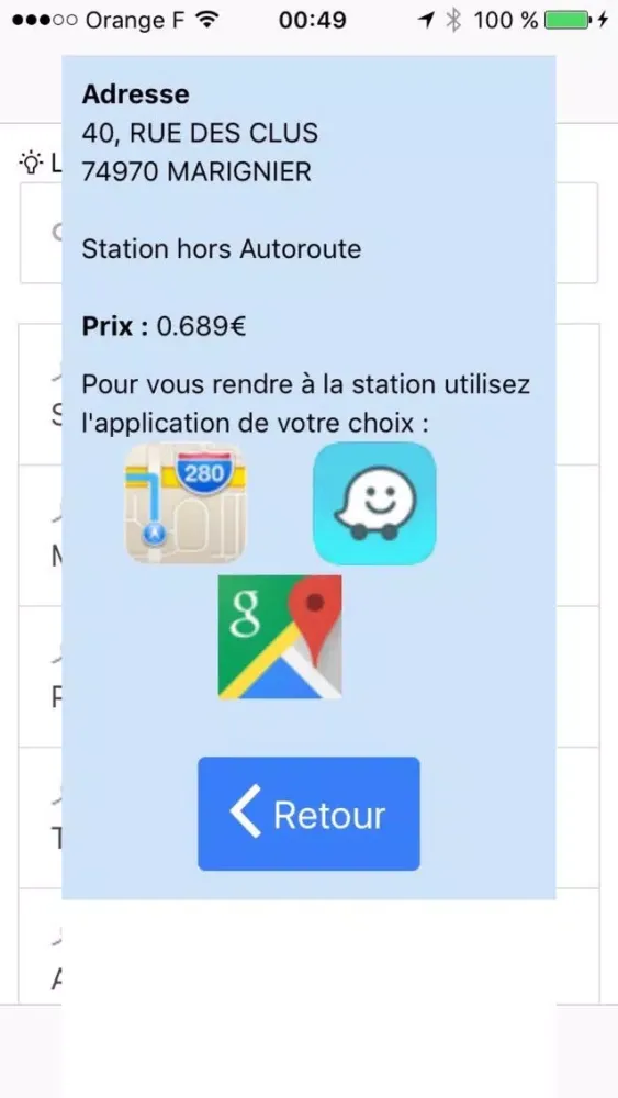 Tangkapan layar E85 France