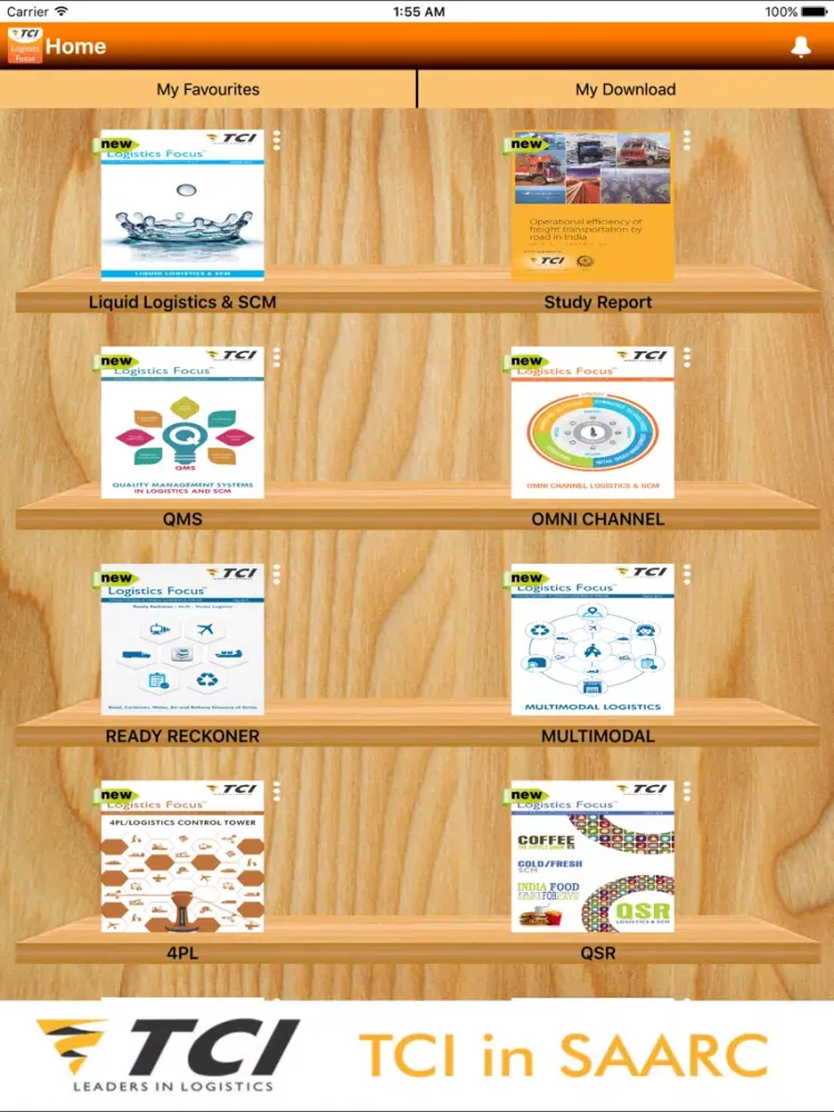 ภาพหน้าจอของ Logistics Focus iPad 