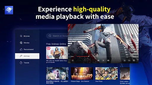 ภาพหน้าจอของ Browser TV Web - BrowseHere