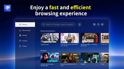 ภาพหน้าจอของ Browser TV Web - BrowseHere
