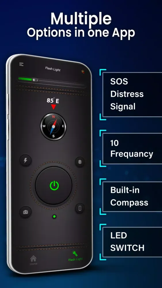 Flashlight Pro Led Torch Light Screenshots