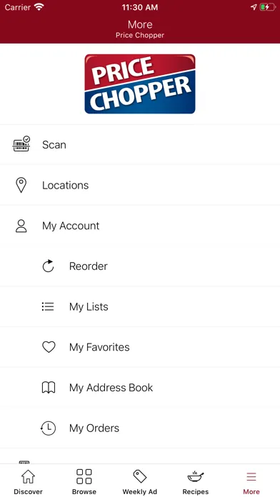 Screenshot di Price Chopper – Rolla, MO