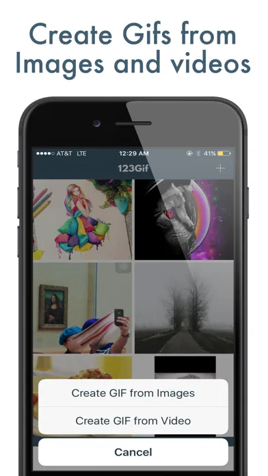 123Gif - Simple Gif Making سکرین شاٹس