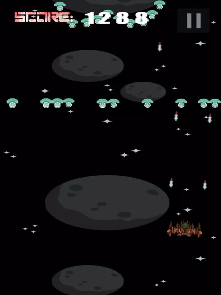 Space Blast - No wifi arcade game iPad  스크린샷