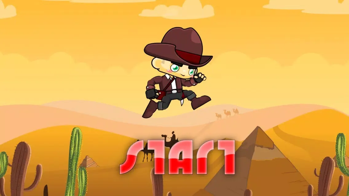 Super Cowboy - Endless Impossible Jump Game Screenshots